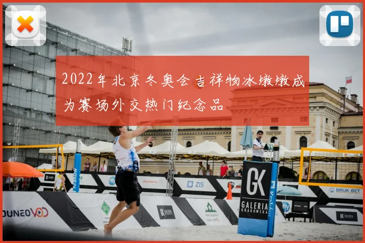 2022年北京冬奥会吉祥物冰墩墩成为赛场外交热门纪念品